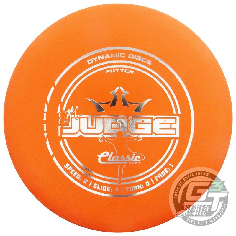 Dynamic Discs Misprint Classic Soft EMAC Judge Putter Golf Disc