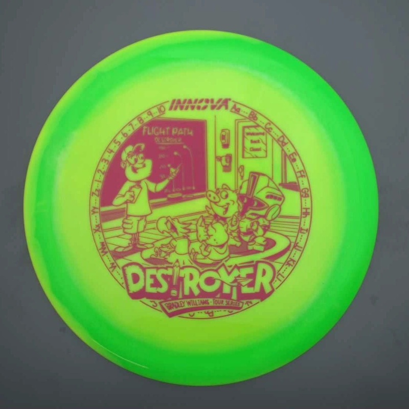 Innova Halo Star Destroyer with Bradley Williams – Star Team Tour Series 2025 Stamp – 159.1g – Green