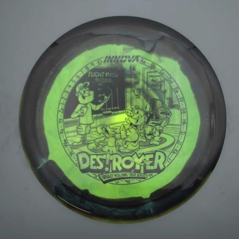 Innova Halo Star Destroyer with Bradley Williams – Star Team Tour Series 2025 Stamp – 159.2g – Green