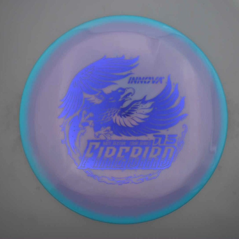 Innova Proto Glow Halo Star Firebird with Nate Sexton Sexybird Star Team Tour Series 2025 Stamp – 174.1g – Blurple