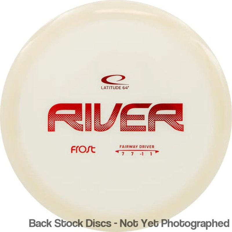Latitude 64 Frost Line River Fairway Driver with Frost Stock Stamp [Back Stock Inventory – Disc and Stamp Color WILL VARY]