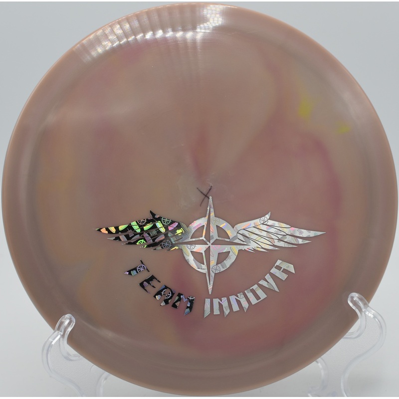 Swirled Star Team Stamp Eagle