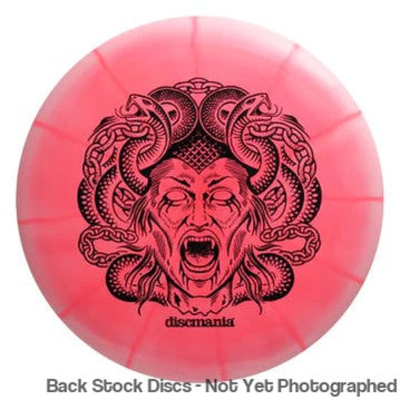 Discmania Evolution Lux Vapor Link Putter with Limited Edition Medusa Stamp [Back Stock Inventory – Disc and Stamp Color WILL VARY]