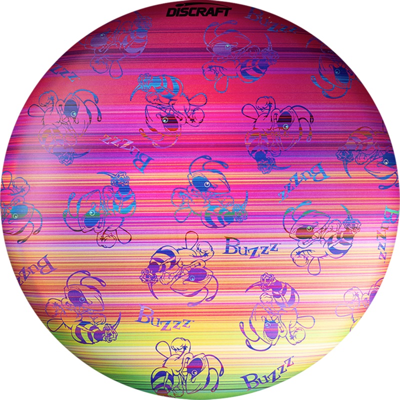 Discraft Full Foil SuperColor Swarm ESP Buzzz Midrange Golf Disc