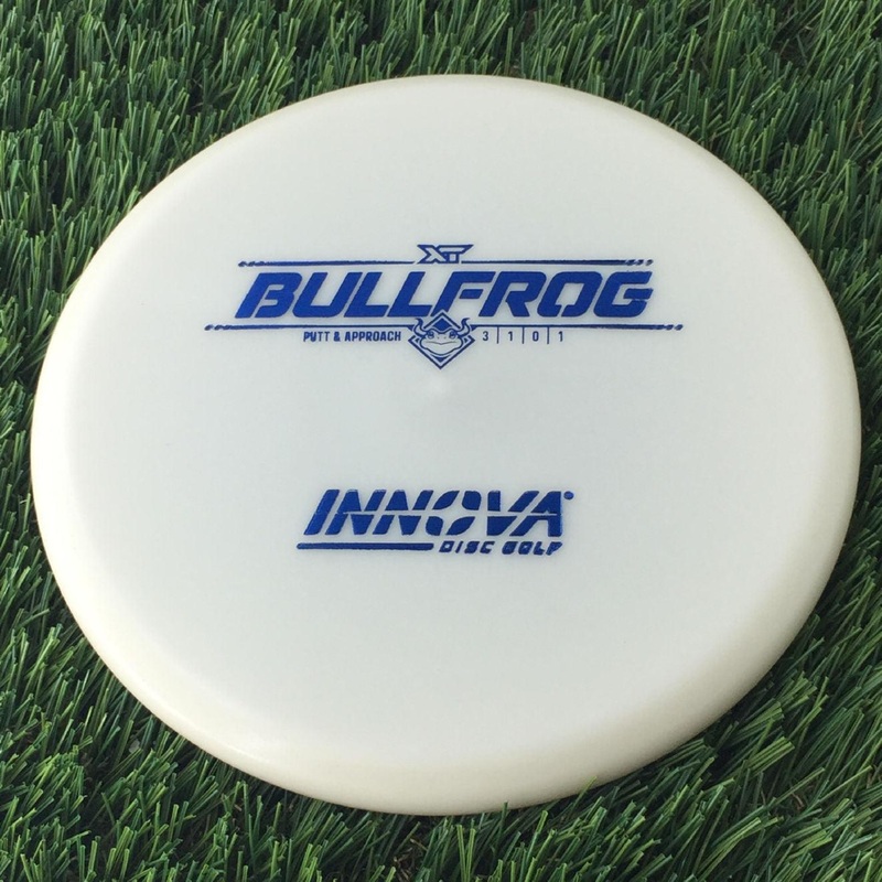 Innova XT Bullfrog with Burst Logo Stock Stamp – 175g – Solid White