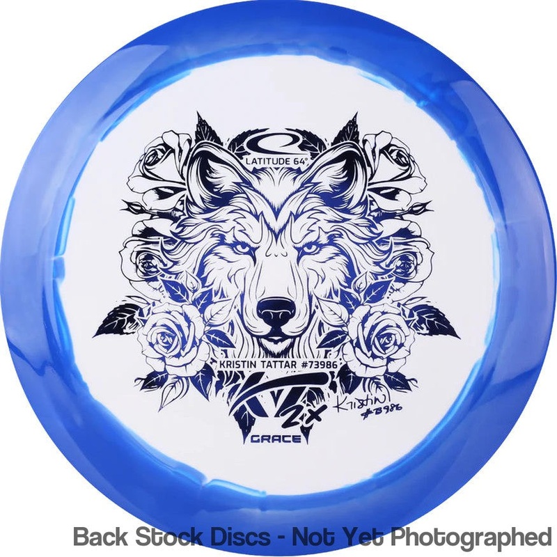 Latitude 64 Royal Grand Orbit Grace Distance Driver with Kristin Tattar Team Series 2024 Stamp [Back Stock Inventory – Disc and Stamp Color WILL VARY]