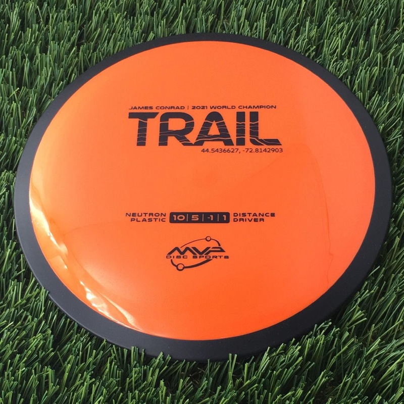 MVP Neutron Trail with James Conrad | 2021 World Champion | 37.7155474,-119.676854 Stamp – 174g Orange