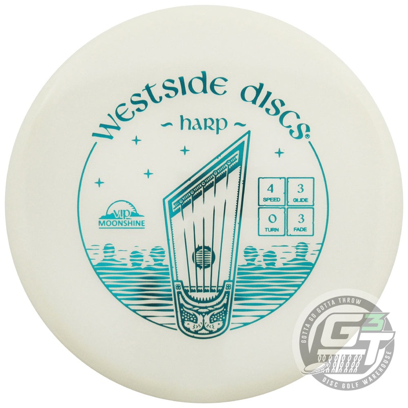 Westside Moonshine Glow VIP Harp Putter Golf Disc