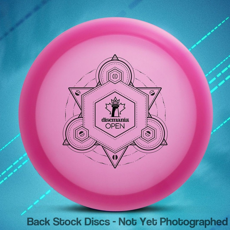 Discmania C-Line Color Glow Reinvented FD3 Fairway Driver with Discmania Open 2023 Stamp [Back Stock Inventory – Disc and Stamp Color WILL VARY]