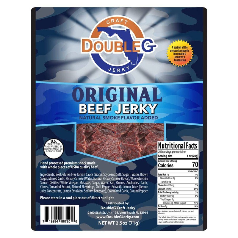 Double G Craft Beef Jerky – Original