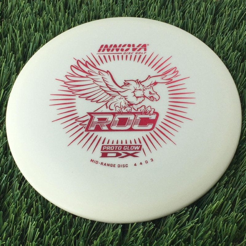 Innova Proto Glow DX Roc with Burst Logo Stock Stamp – 180g Glow
