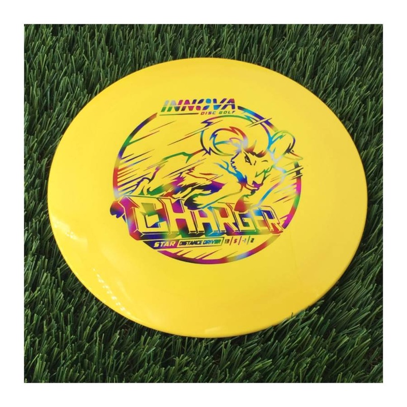 Innova Star Charger with Burst Logo Stock Stamp – 172g Light Orange