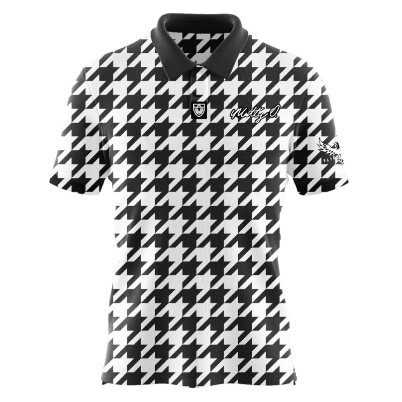 Matt Orum 2023 Signature Polo – Houndstooth
