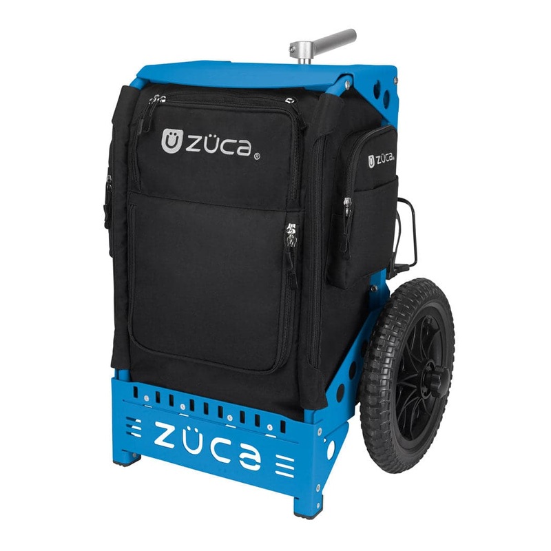 Zuca Trekker Disc Golf Cart – Blue Frame With Black Insert Bag