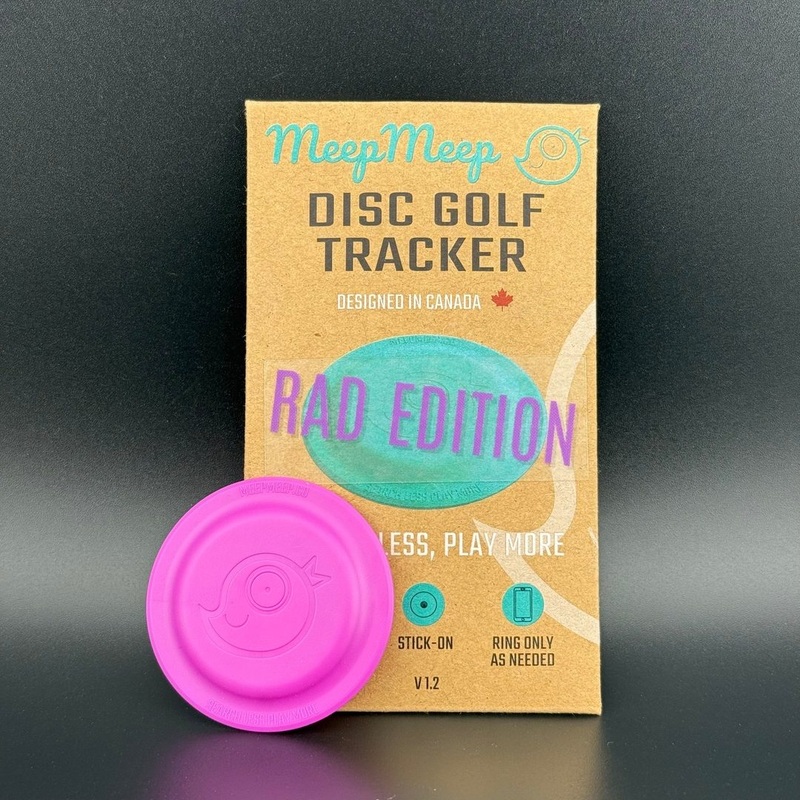 Disc Golf Tracker – MeepMeep v1.2 RAD Edition *Includes Battery