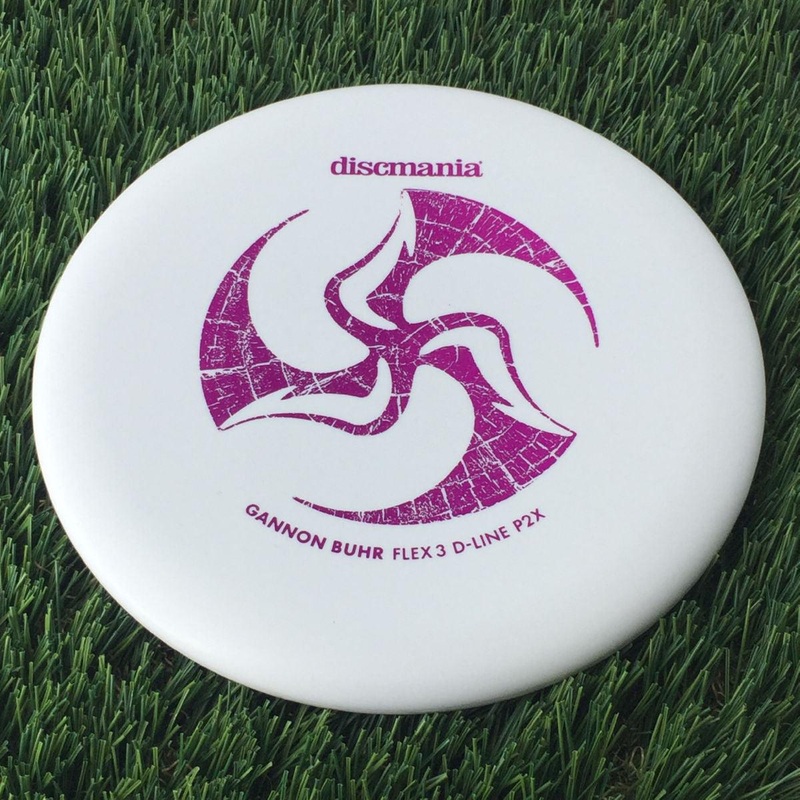 Discmania D-Line Flex 3 P2x with Gannon Buhr Signature Series x Huk Lab Collaboration Stamp – 176g White