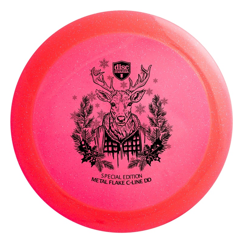 Discmania Metal Flake C-Line DD – Special Edition Holiday Deer