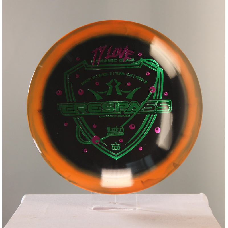 Dynamic Discs Ty Love 2023 Fuzion Orbit Trespass Distance Driver
