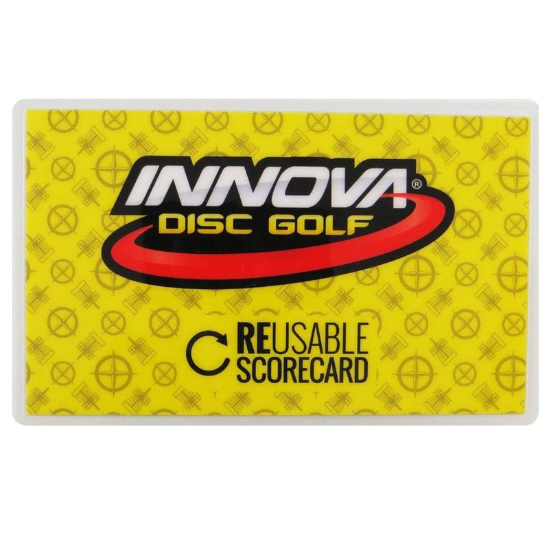 Innova Reusable Disc Golf Scorecard