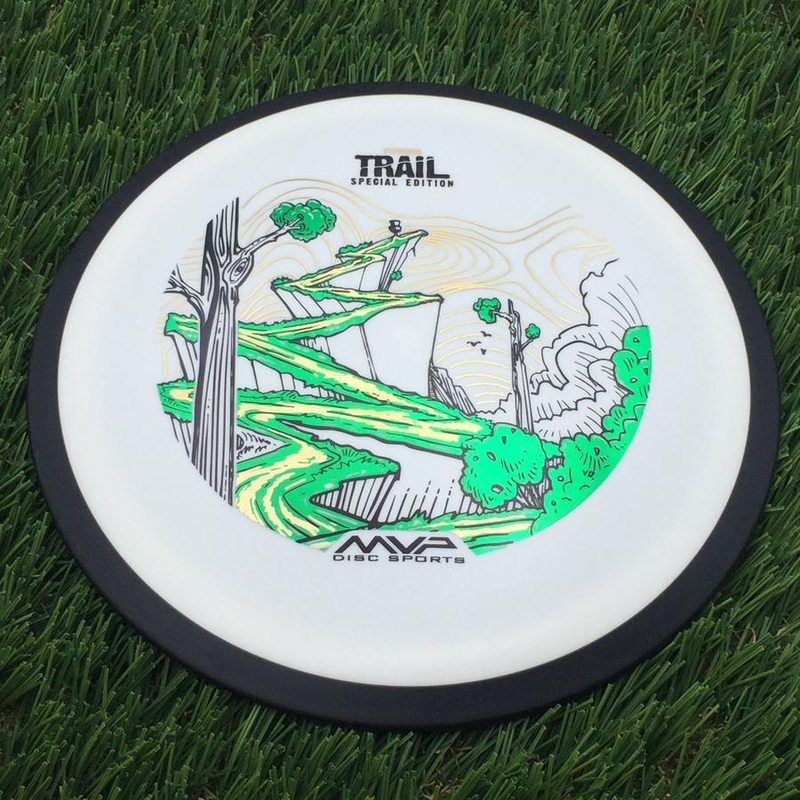 MVP Fission Trail with Special Edition Trail Art by John Dorn Stamp – 157.62g – White
