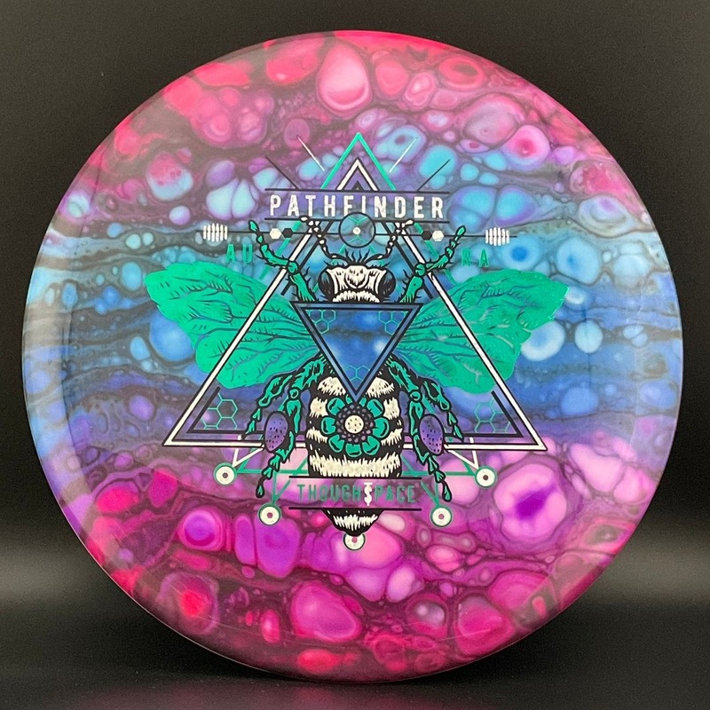 Aura Pathfinder – Dyed – “Bee Positive” Stamp