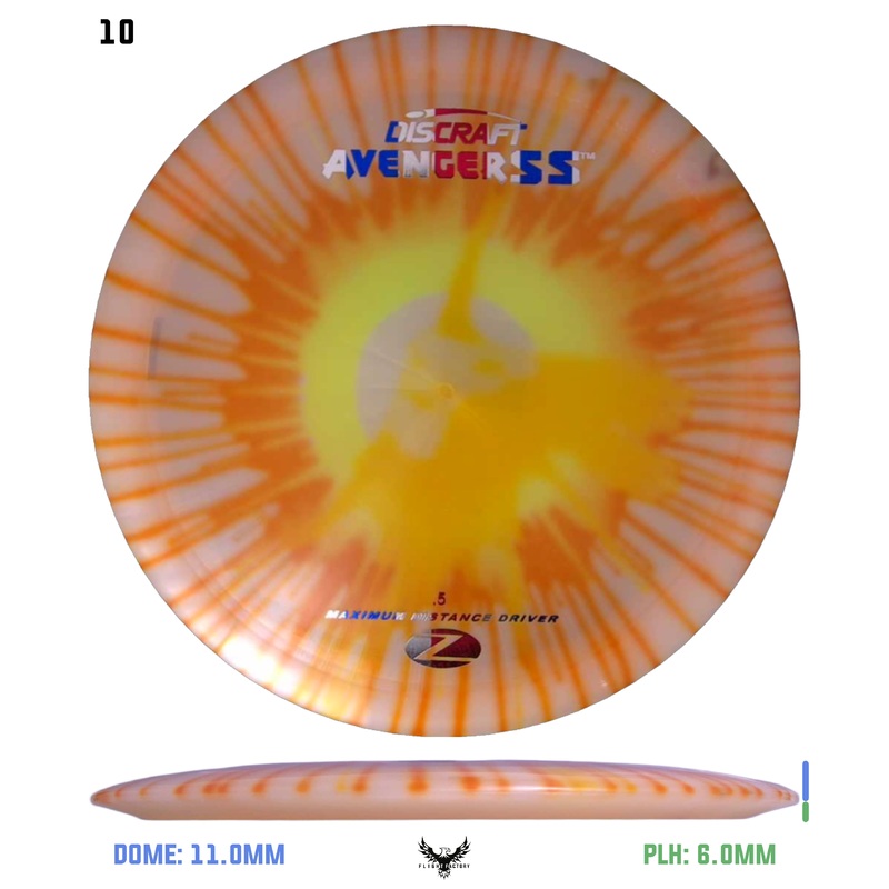 Discraft Fly Dye Z Avenger SS