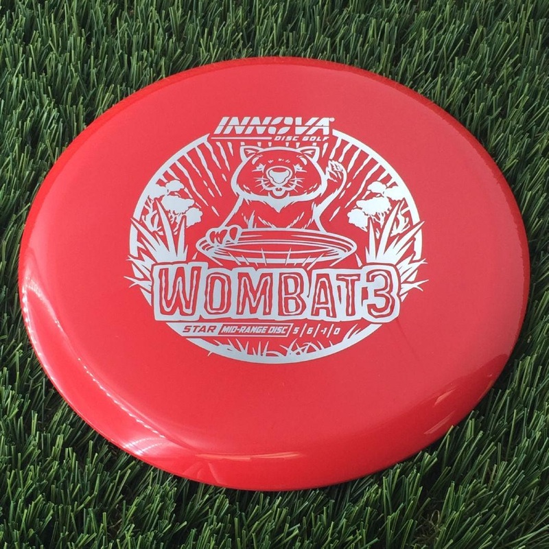 Innova Star Wombat3 with Burst Logo Stock Stamp – 180g Red