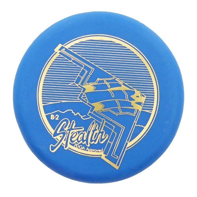 Lightning Golf Discs Warbird B-2 Stealth Inter-Locking Mini Marker Disc