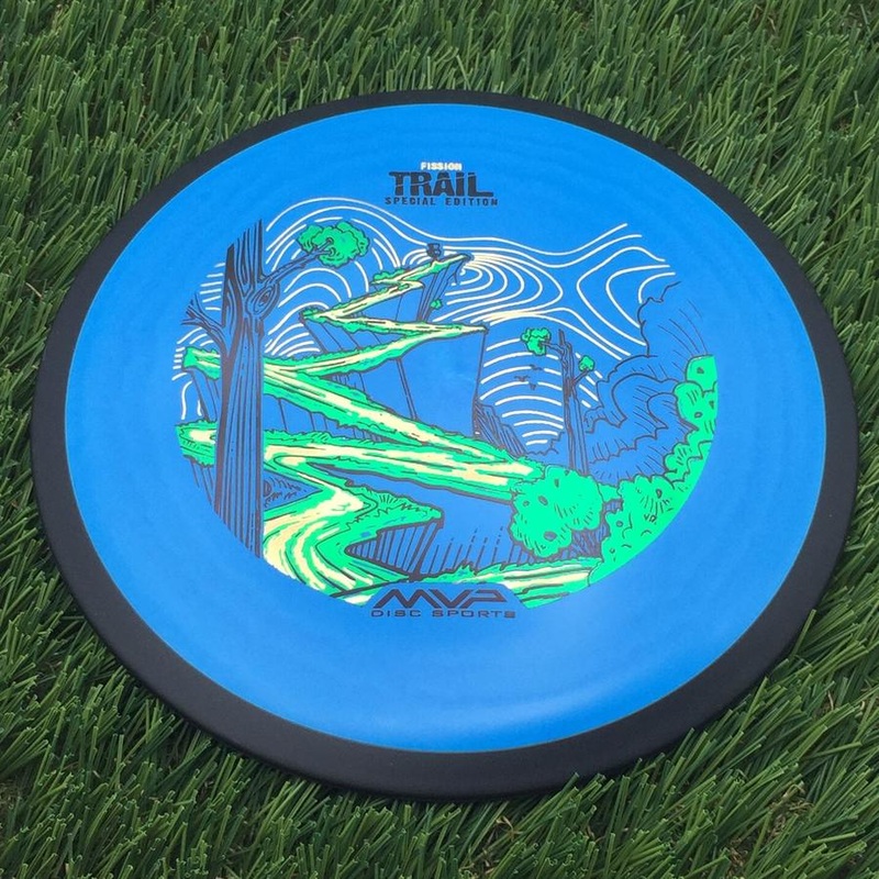 MVP Fission Trail with Special Edition Trail Art by John Dorn Stamp – 168.45g – Blue