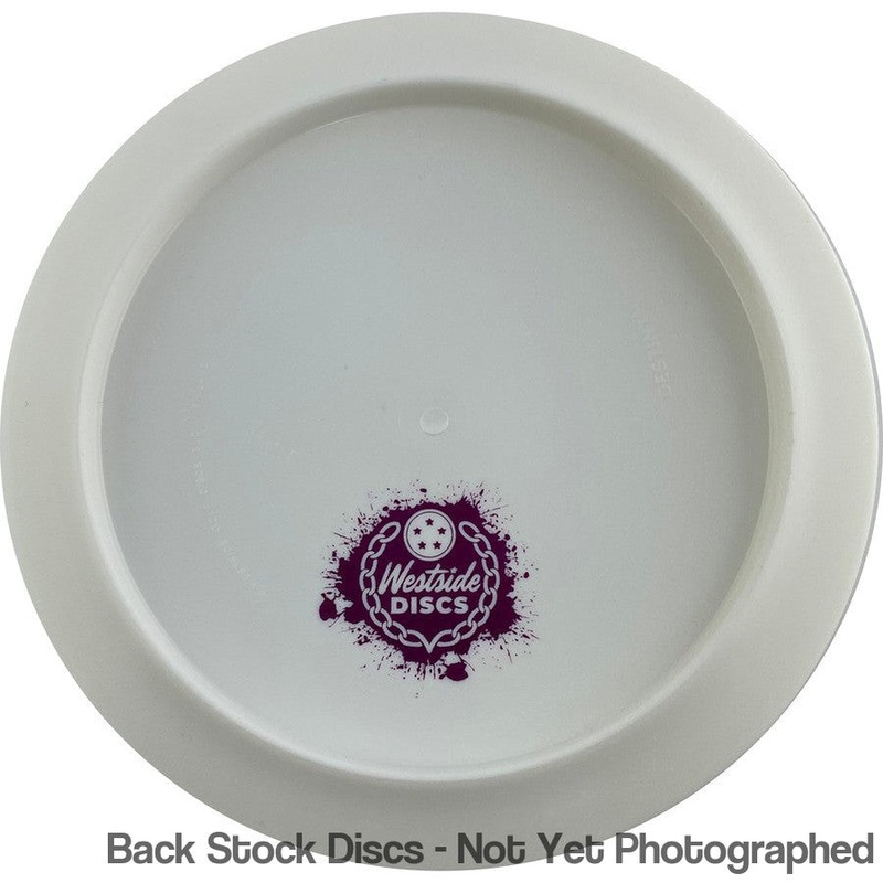 Westside Tournament Destiny Distance Driver with Blank Canvas w/ Bottom Stamped Westside Chains Stamp [Back Stock Inventory – Disc and Stamp Color WILL VARY]
