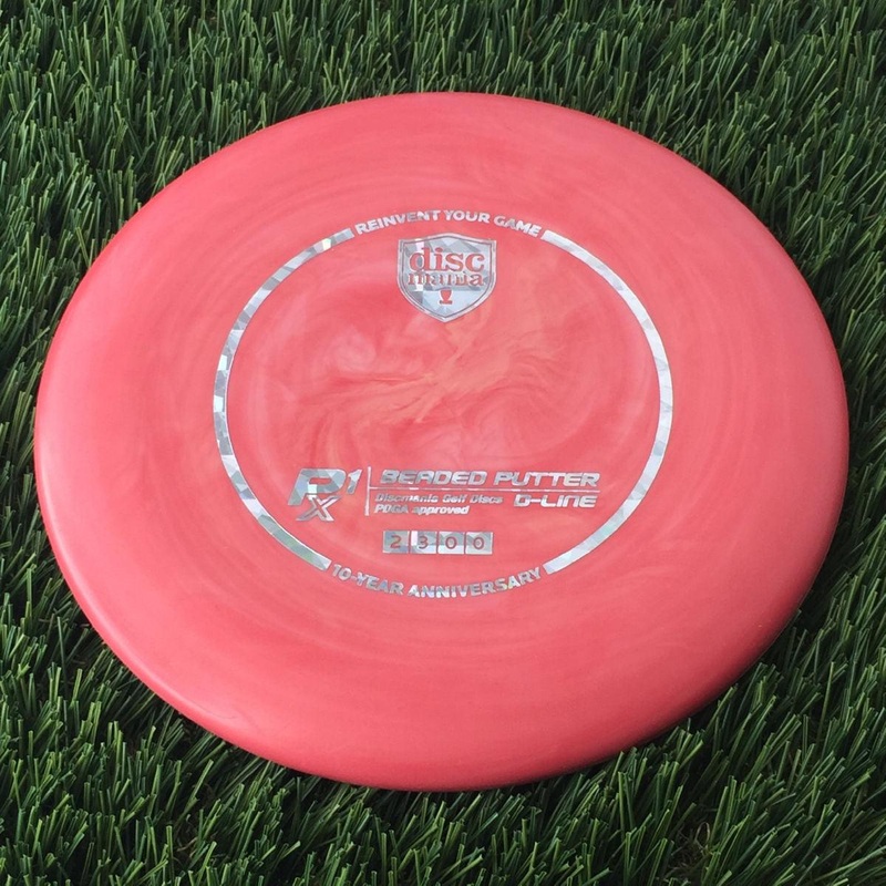 Discmania D-Line Swirl Flex 2 P1X with 10 Year Anniversary Heirloom Design Stamp – 173g Red