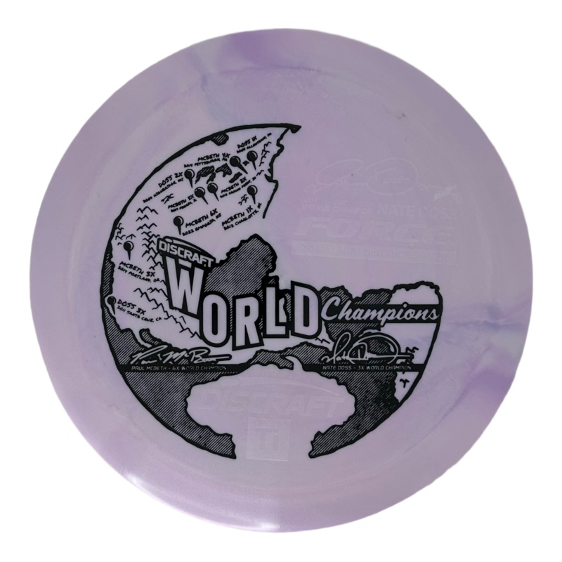 Discraft ESP Swirl Force – Paul McBeth x Nate Doss 9x
