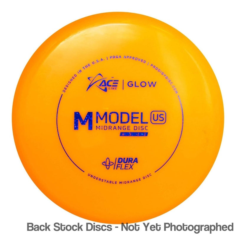 Prodigy Ace Line DuraFlex Color Glow M Model US Midrange (Stock Stamp) [Back Stock Inventory – Disc and Stamp Color WILL VARY]