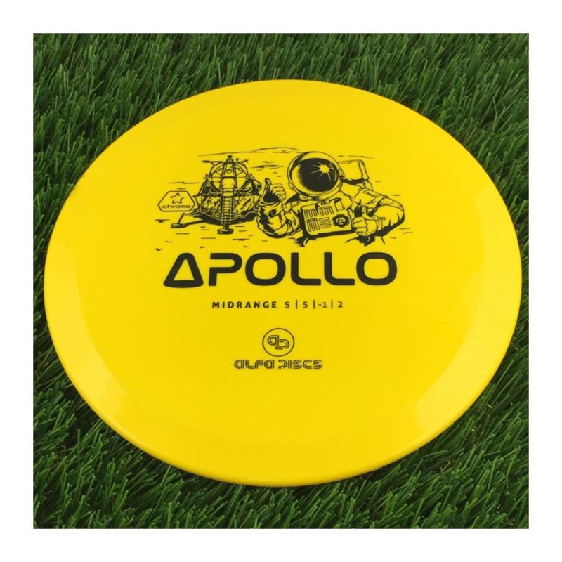 Alfa Chrome Apollo with Special Edition Astronaut Stamp – 174g – Solid Yellow