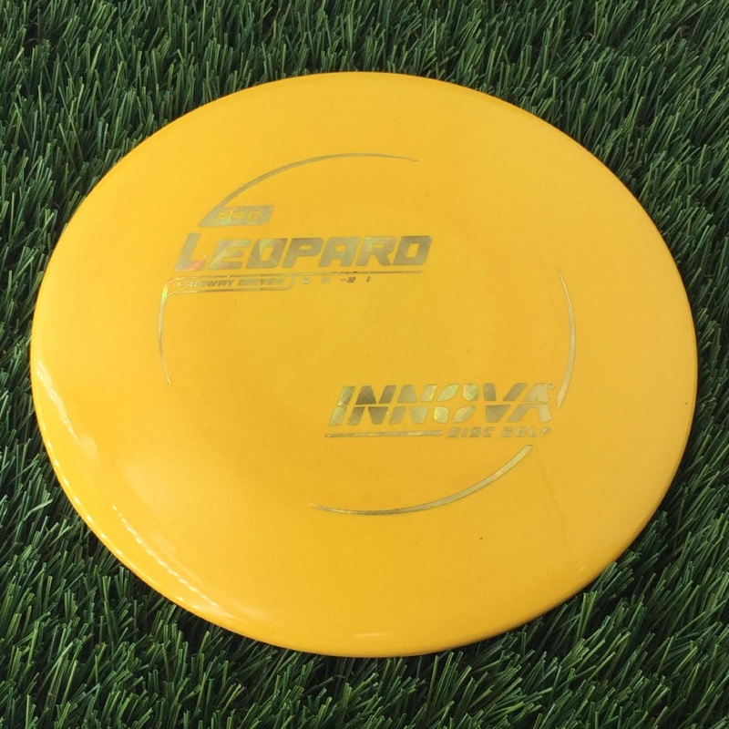 Innova Pro Leopard with Burst Logo Stock Stamp – 175g Orangish Yellow
