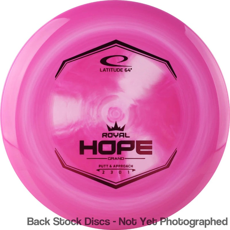 Latitude 64 Royal Grand Hope Putter (Stock Stamp) [Back Stock Inventory – Disc and Stamp Color WILL VARY]