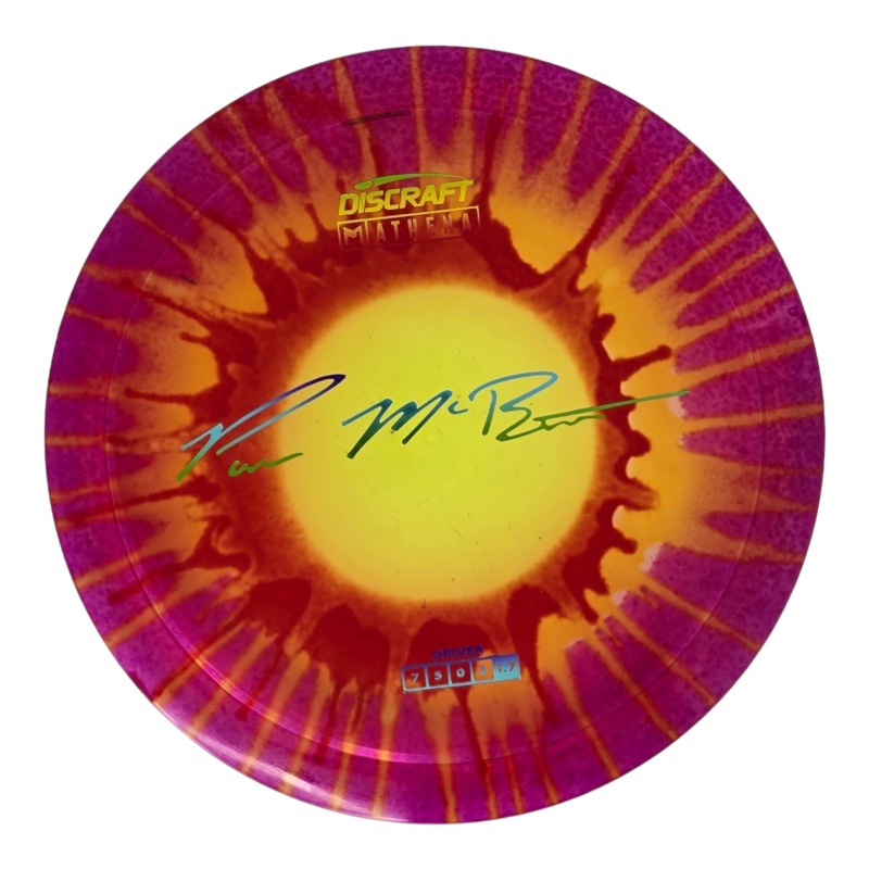 Discraft Paul McBeth Fly Dye Z Athena – Signature Stamp