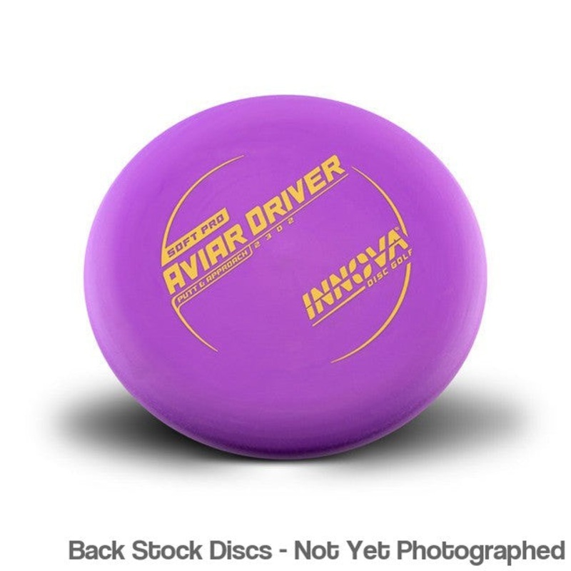 Innova Soft Pro Aviar Driver Putter with Burst Logo Stock Stamp [Back Stock Inventory – Disc and Stamp Color WILL VARY]