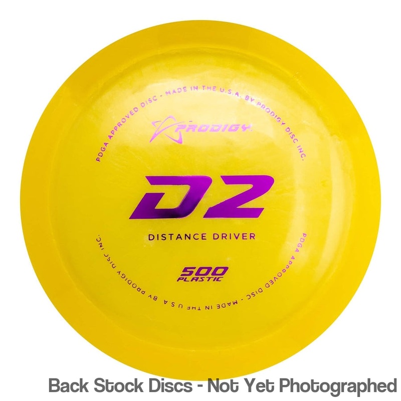 Prodigy 500 D2 Distance Driver (Stock Stamp) [Back Stock Inventory – Disc and Stamp Color WILL VARY]