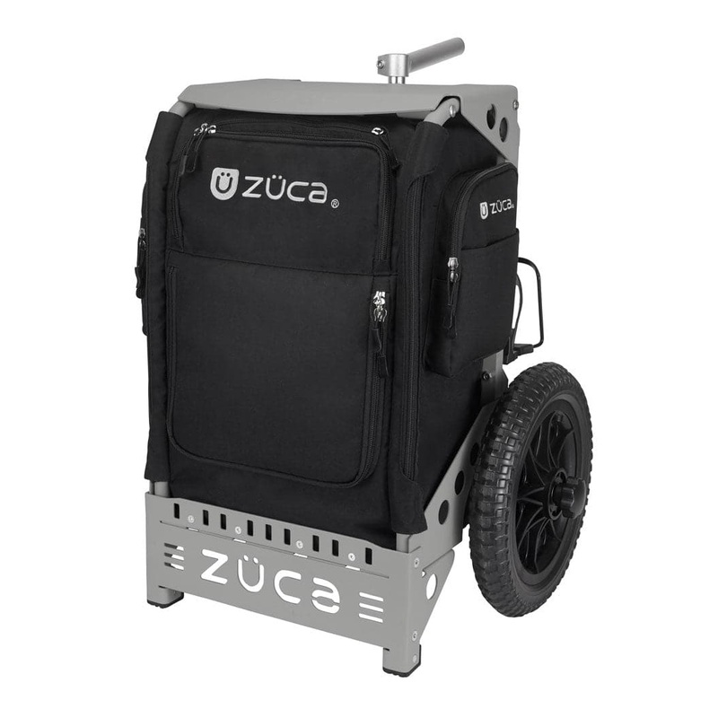 Zuca Trekker Disc Golf Cart – Gray Frame With Black Insert Bag