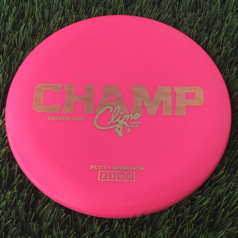 Climo Base Champ with 1st Run Stamp – 174g – Pink