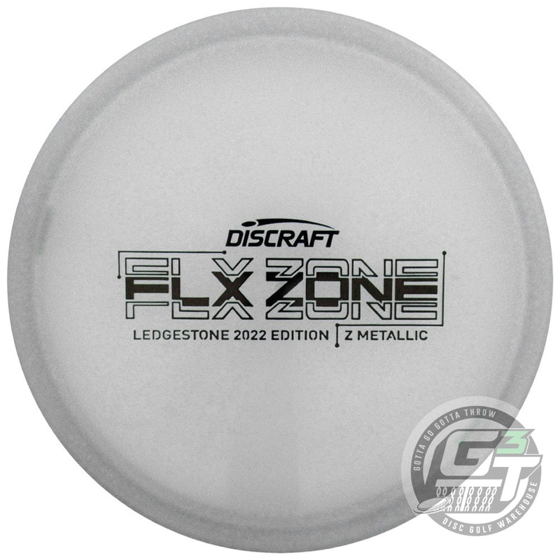 Discraft Limited Edition 2022 Ledgestone Open Metallic Z FLX Zone Putter Golf Disc