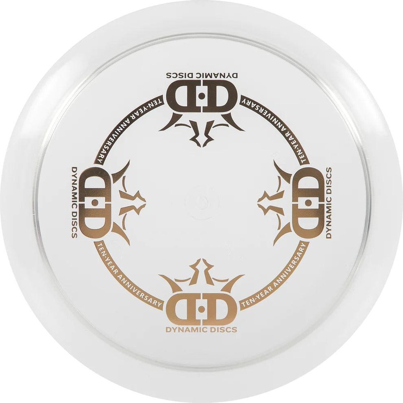 Dynamic Discs Lucid-Ice Escape 10 Year Anniversary Stamp