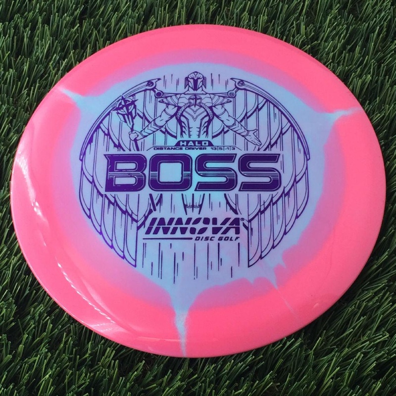 Innova Halo Star Boss with Burst Logo Stock Stamp – 167g Bluish Pink