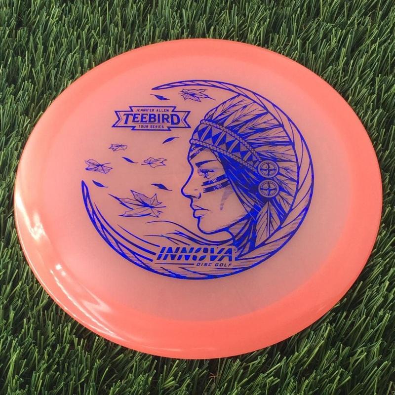Innova Proto Glow Champion Teebird with Jennifer Allen Tour Series 2025 Stamp – 175g – Translucent Pink