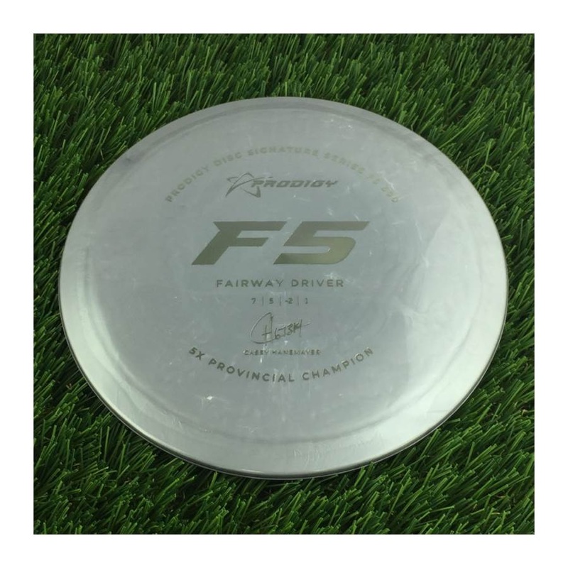 Prodigy 500 F5 with 2022 Signature Series Casey Hanemayer 5X Provincial Champion Stamp – 174g – Solid Grey