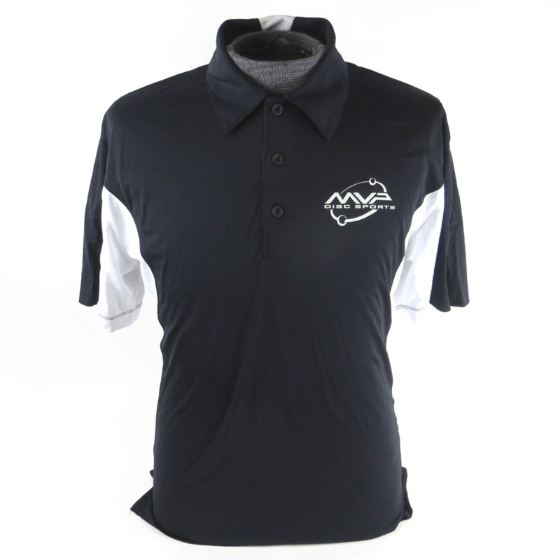MVP Disc Sports Orbit Dri-Fit Short Sleeve Performance Disc Golf Polo Shirt