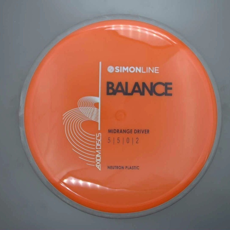 Axiom Neutron Balance with SimonLine Stock Stamp – 176.9g – Orange