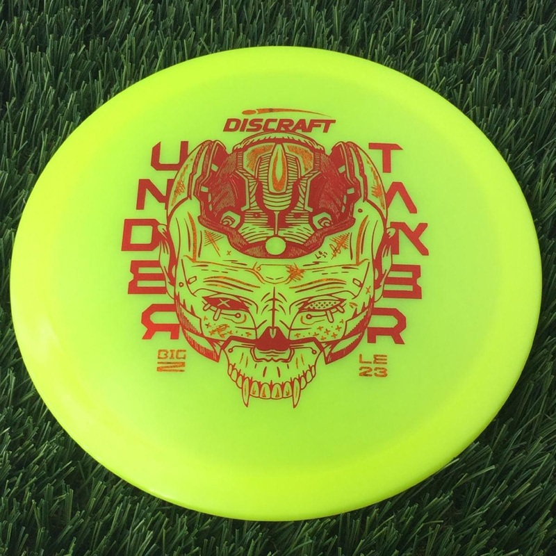 Discraft Big Z Collection Undertaker with 2023 Ledgestone Edition – Wave 3 Stamp – 172g – Solid  Bright Yellow