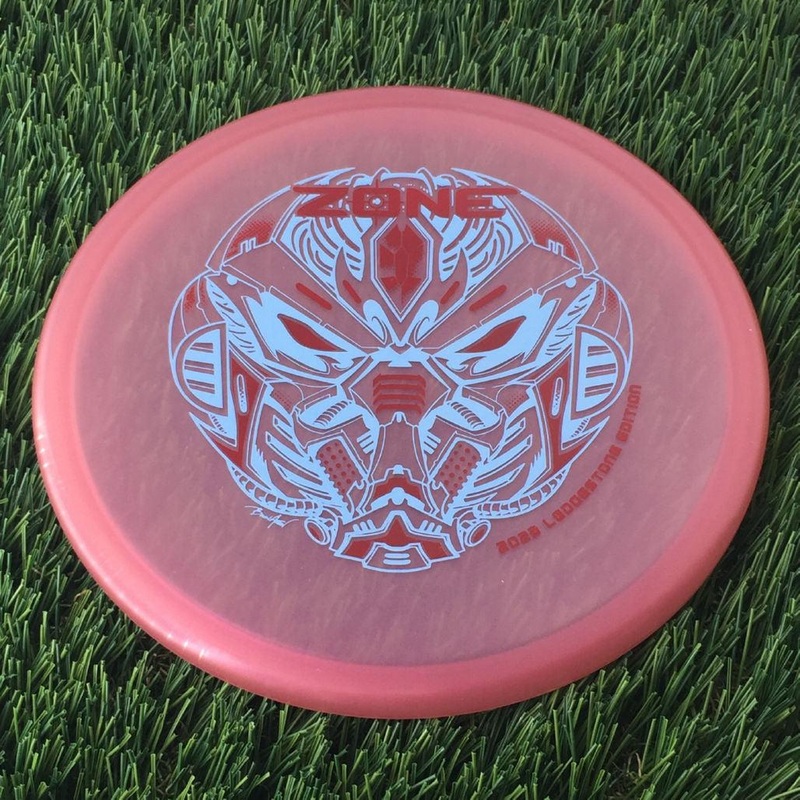Discraft Elite Z Color Shift Zone with 2023 Ledgestone Edition – Wave 3 Stamp – 174g – Translucent Pink